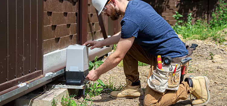 Electric Driveway Gate Installation Converse